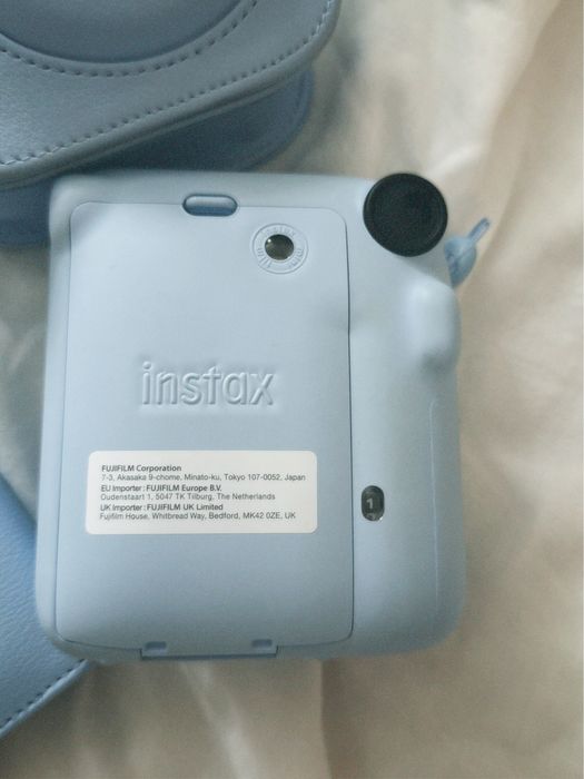 Instax Mini 12 голубой + чехол и альбом