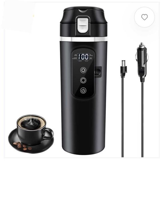 Termos fierbator electric cana calatorie