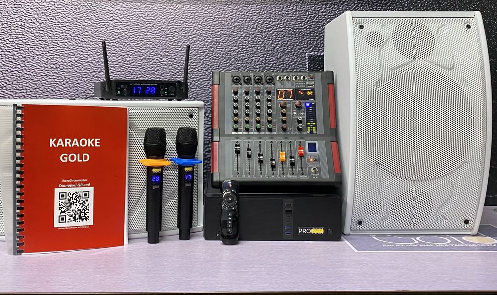 Готовые караоке комплекты Karaoke Gold!