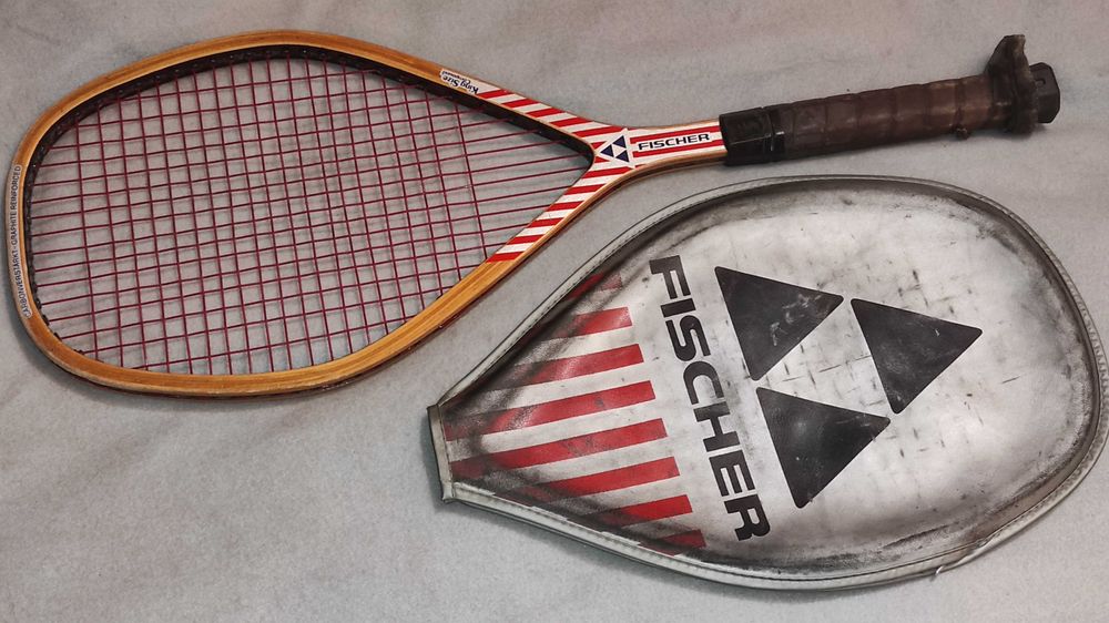 rachete tenis camp de colectie din lemn