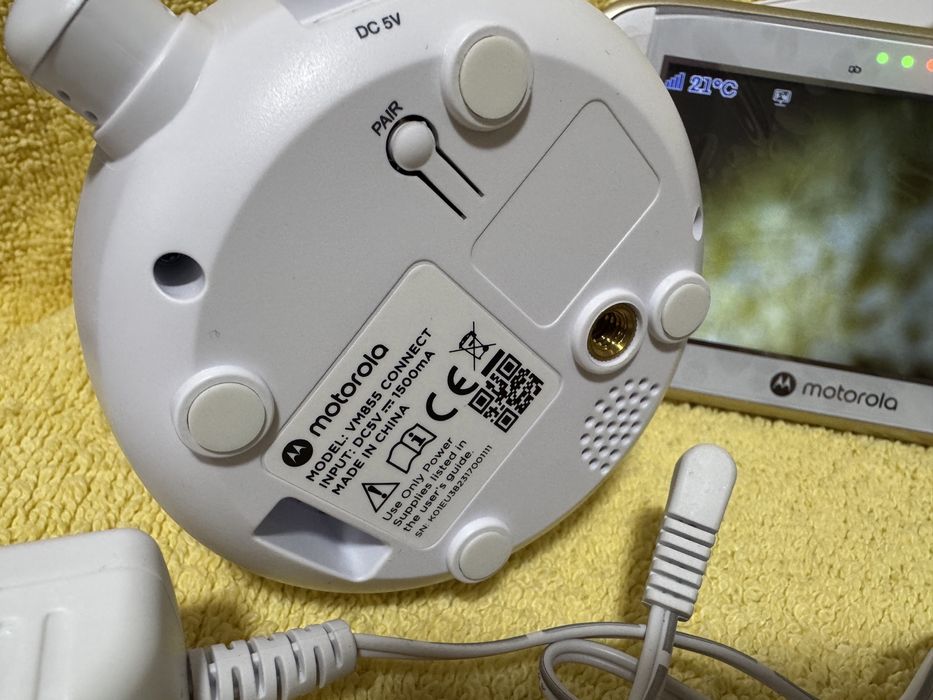 Monitor video pentru copii Motorola VM855 Connect