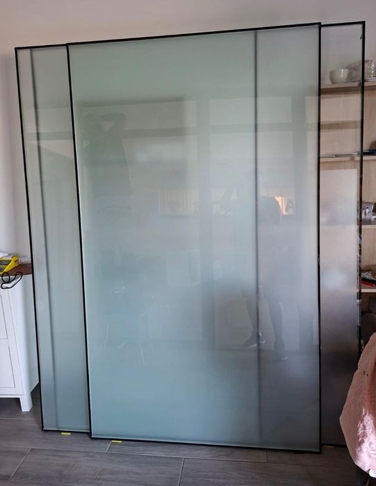 Vând termopane maro