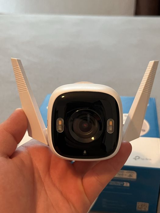 Камера за видеонаблюдение Tapo 2K HD – висококачествена картина, Wi-Fi