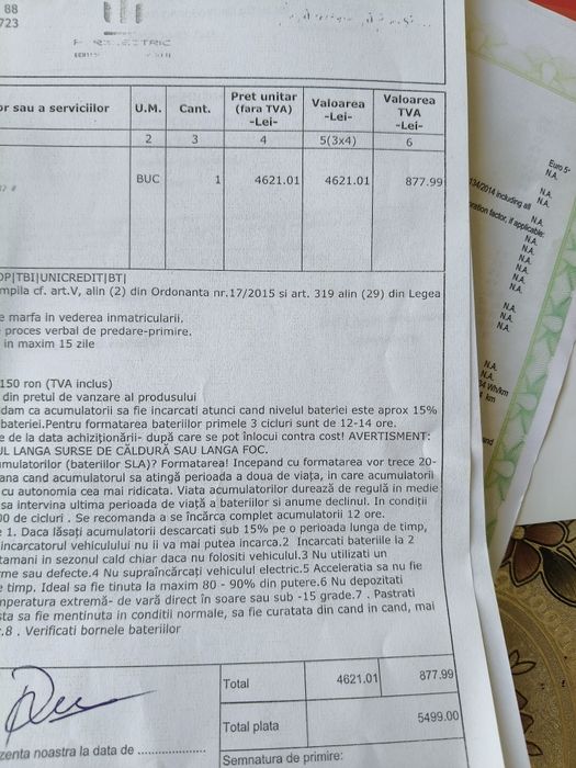 Motoscuter electric 2000W