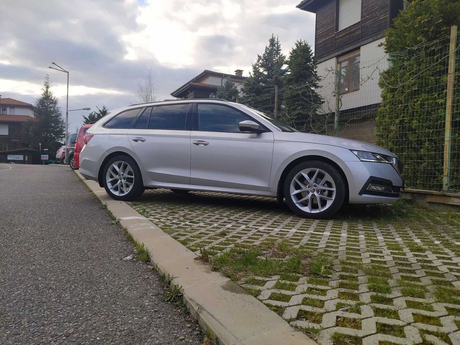 лети джанти 7.5J x 18 ; 5/112 ; ET 51 (Skoda Seat VW) с нови летни гуми 225/45 Viking Protech Newgen