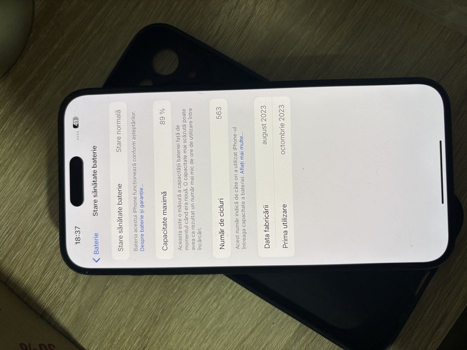 Iphone 15 plus negru