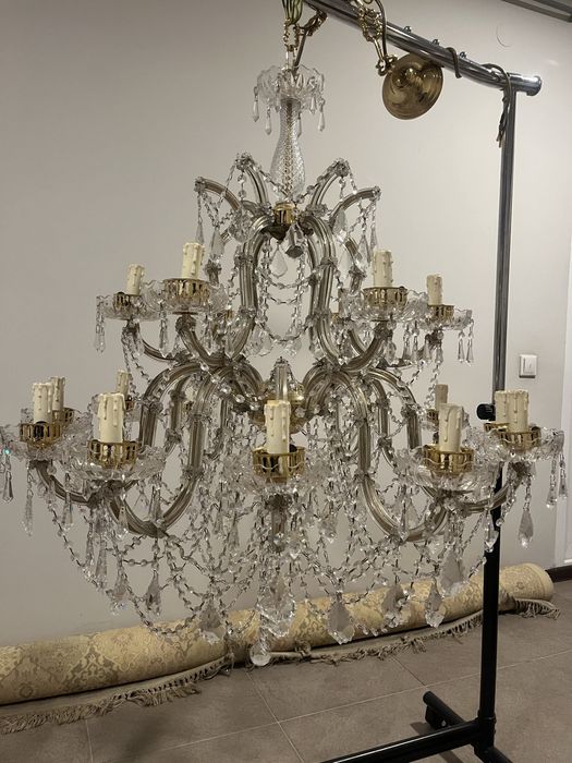 Люстра хрустальная