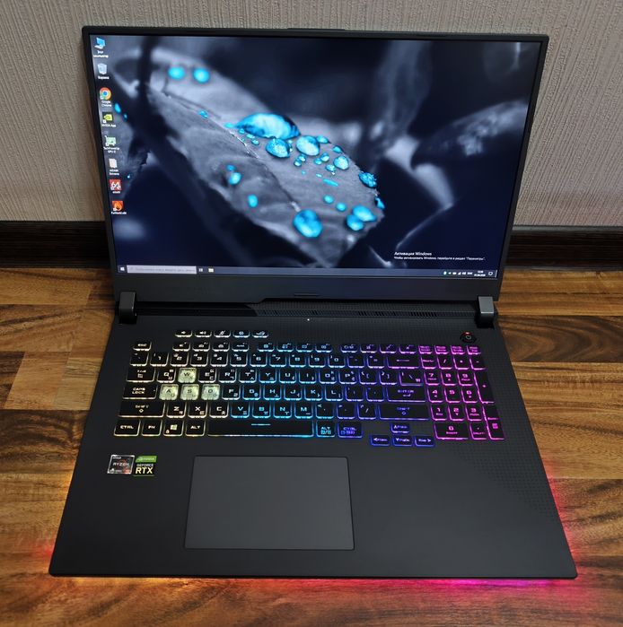 Asus ROG Strix.Ryzen9 5900hx/RTX3060/16gb ddr4/17"ips 144hz/512gb ssd/