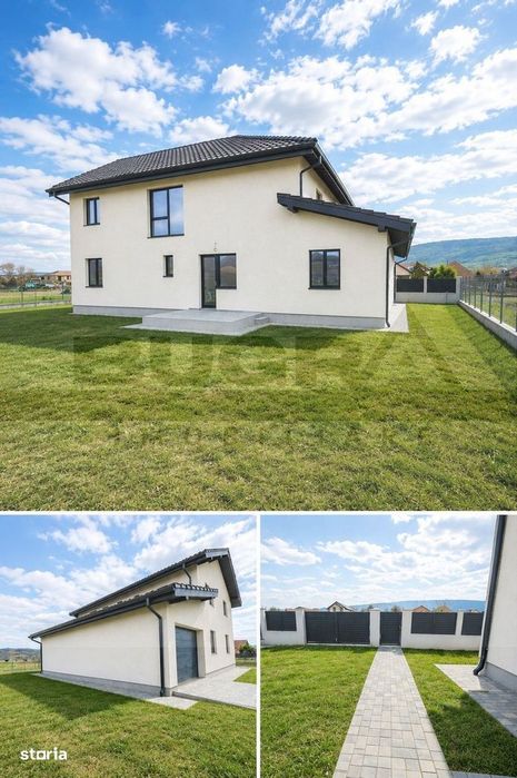 Casa individuala premium de 215mp utili, teren 700mp, Garaj- Gilau