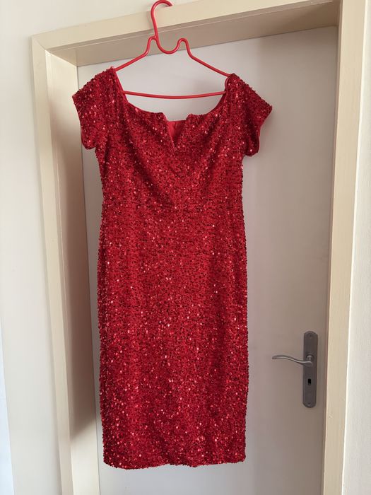 Дамска ефектна рокля