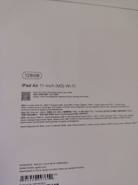 IPad Air 11-inch M3