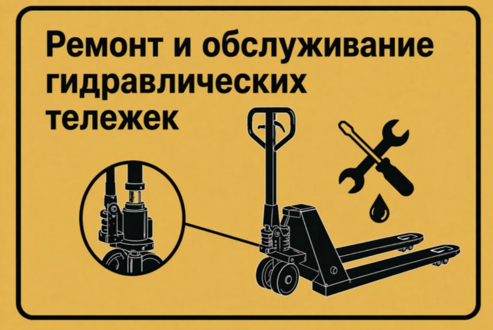 Ремонт гидравлических тележек