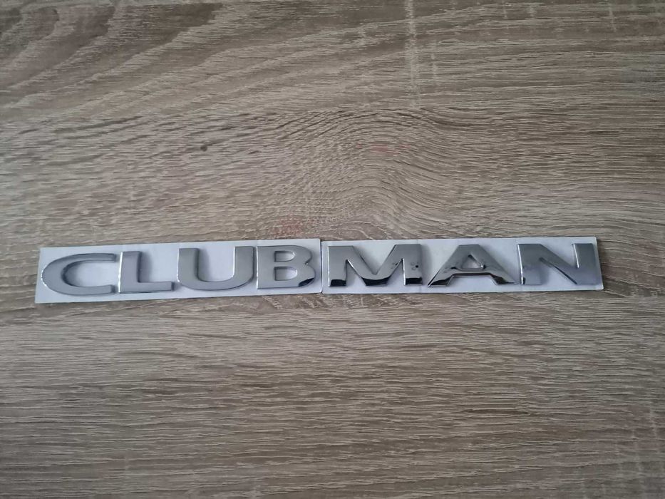 сребриста емблема MINI Cooper Clubman