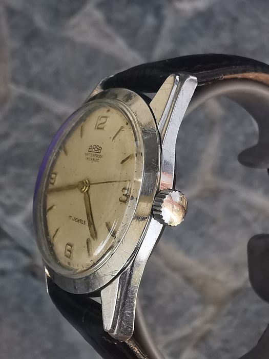 Ceas Arsa -Int. Manuala -Oțel 33 mm -Funcționează excelent !