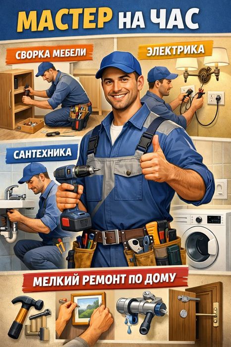 Услуги Мастер на час.