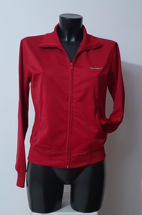 Jacheta Carhartt Red Sweatshirt, bluza softshell cu fermoar Nr. S/M