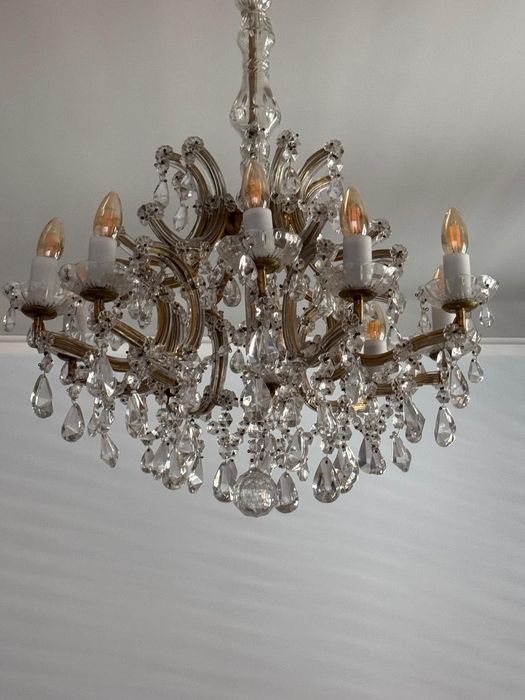 De vânzare candelabru clasic cristale