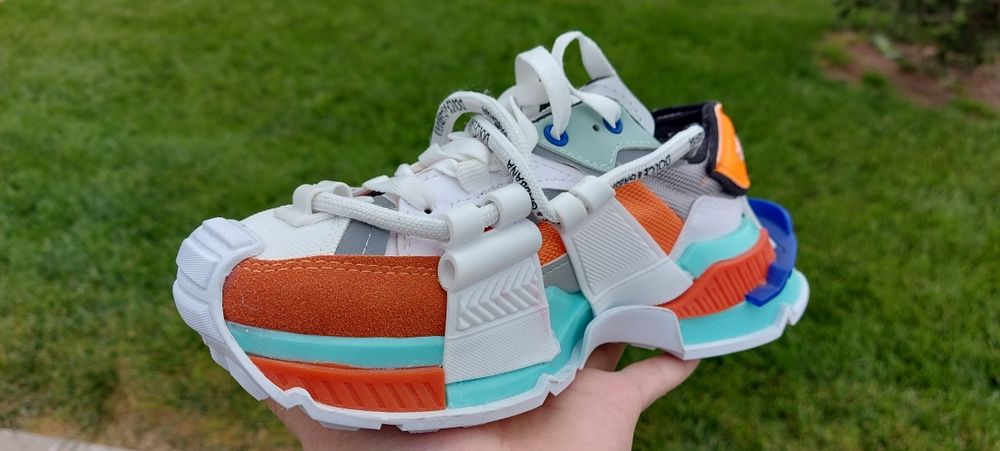 DG Sneakers Gabbana space mixed materials 37/38