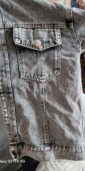 Джинсовая куртка на девочку