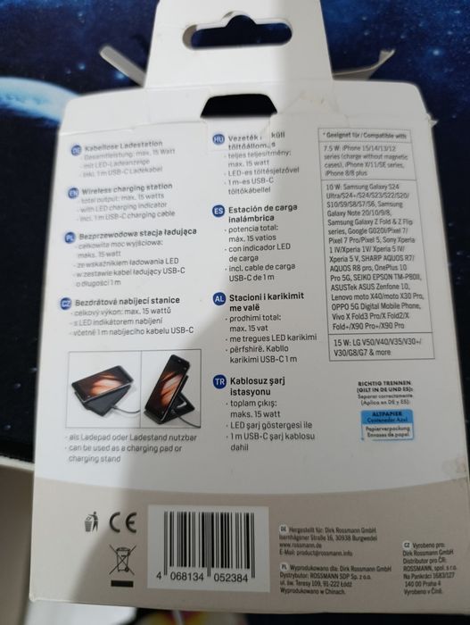 Incarcator telefon wireless max 15 w