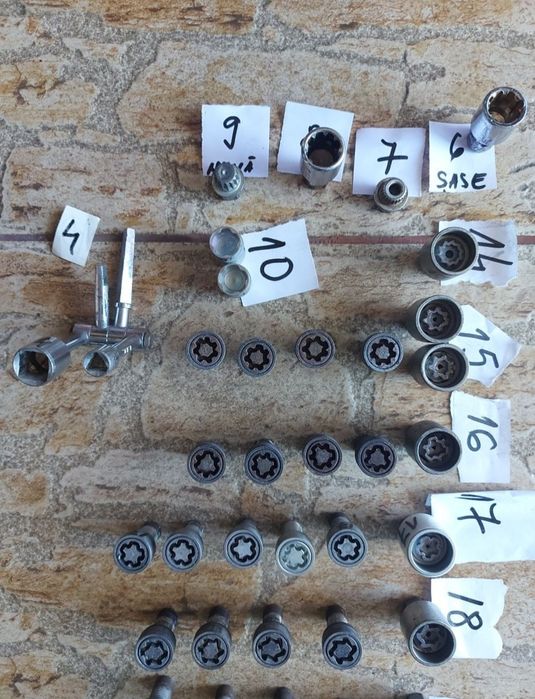 Prezoane antifurt auto, audi, vw, skoda, seat, bmw