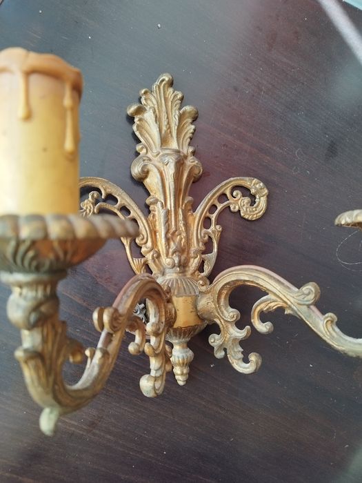 Бронзов двоен аплик