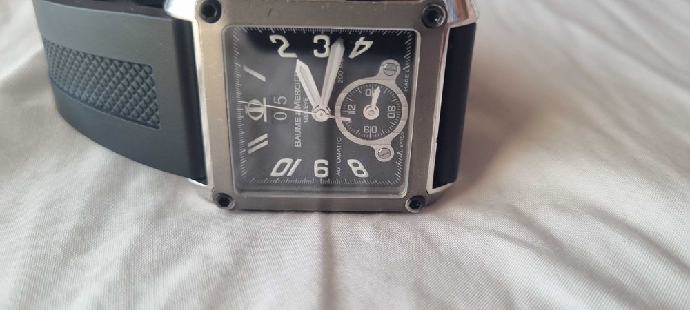 Baume & Mercier Hampton Square Magnum M0A08749 Automatic Dual Time