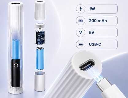 Преносима мини UV LED лампа за маникюр и изпичане на гел лак