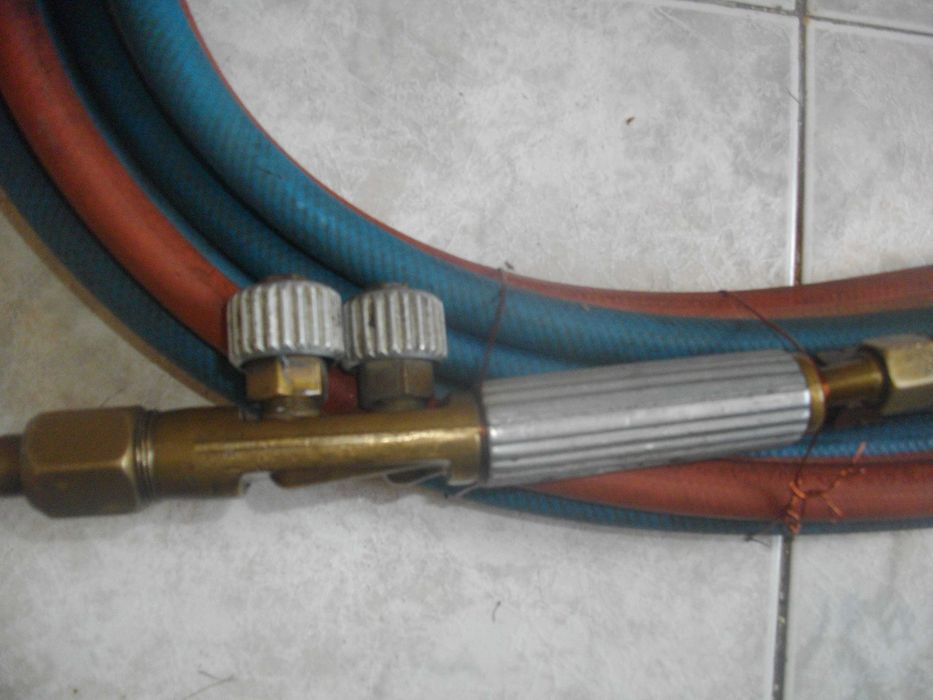 52см Оксиженна ацетиленова горелка PREGO немска старо качество маркучи