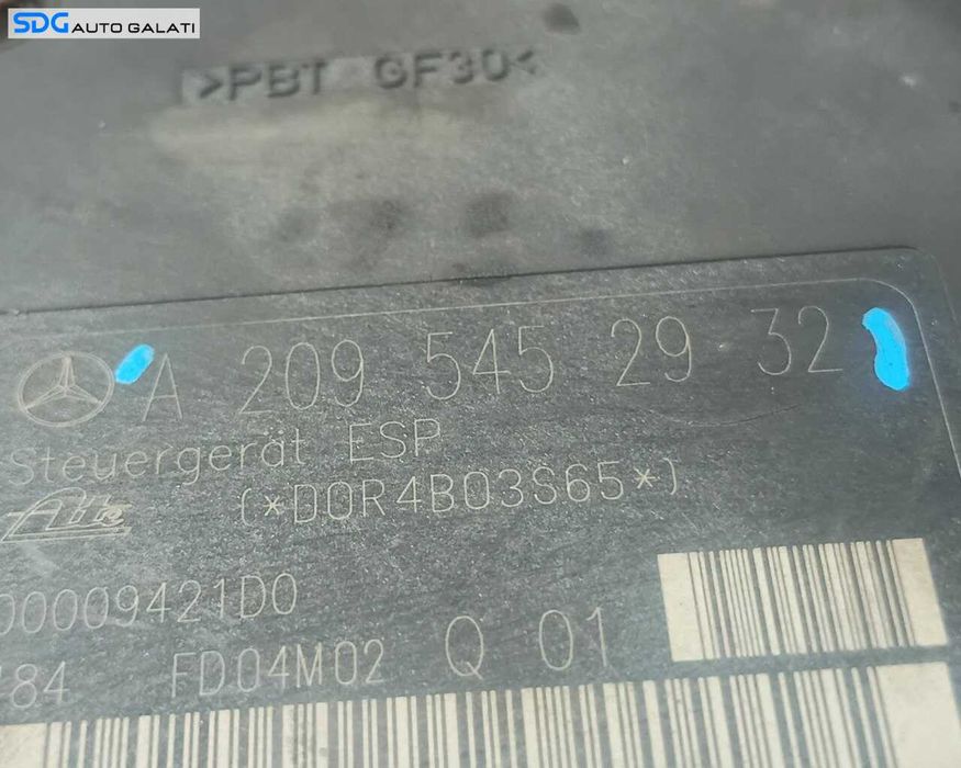 Unitate Modul Calculator Control Pompa ABS Mercedes CLK C209 A209 2002 - 2010 Cod A2095452932 10.0925-1570.3 [LR8249]
