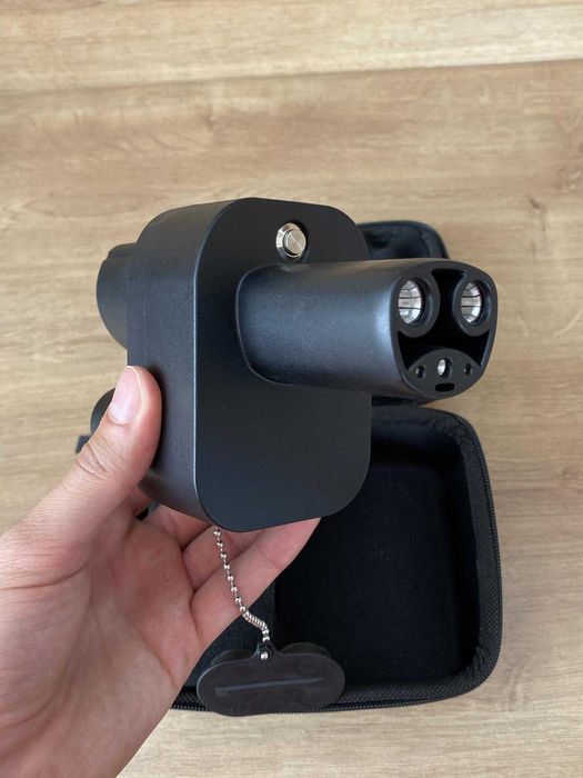 Адаптер CCS Combo 2 Tesla AC+DC Комбинирано CCS2 Adapter Тесла NACS