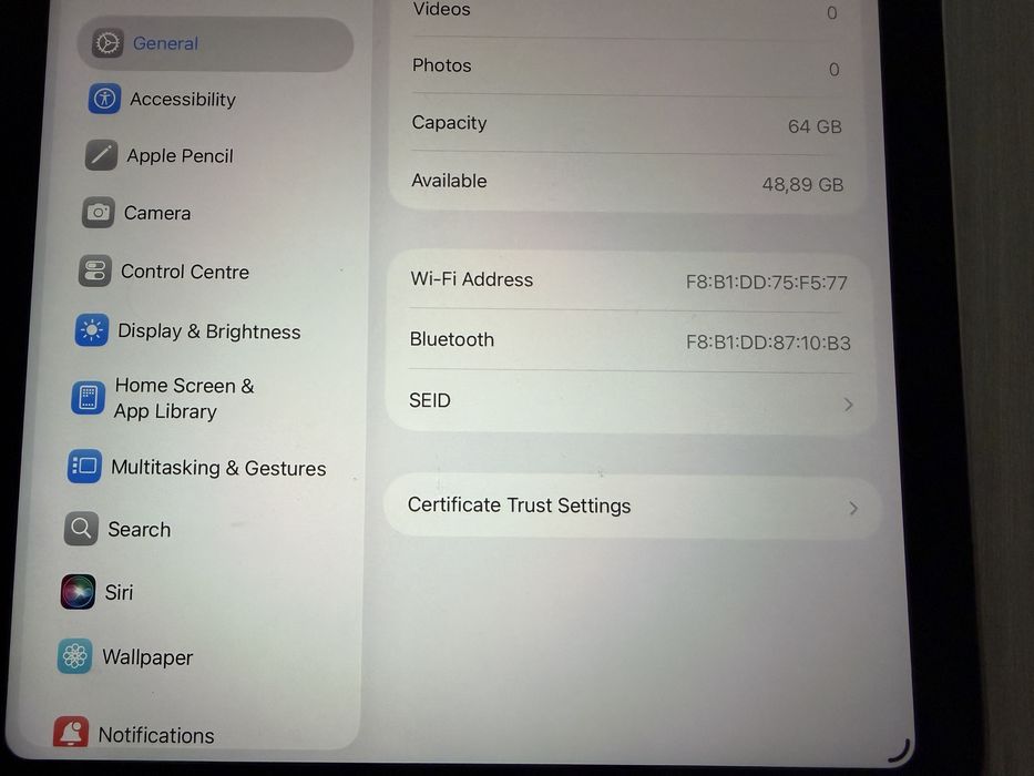 iPad Mini 6th gen 64GB WiFi Only