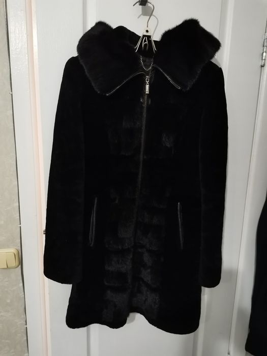 Мутоновая пятигорская цигейковая шуба