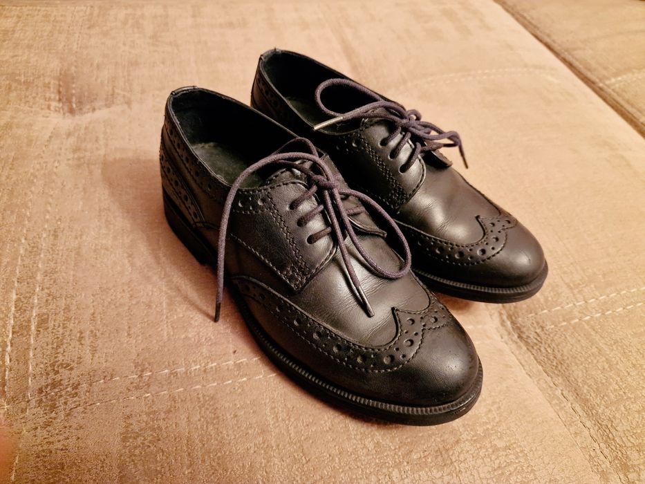 Кожаные туфли GEOX 31 размер, на выпускной в сад или 1сентября