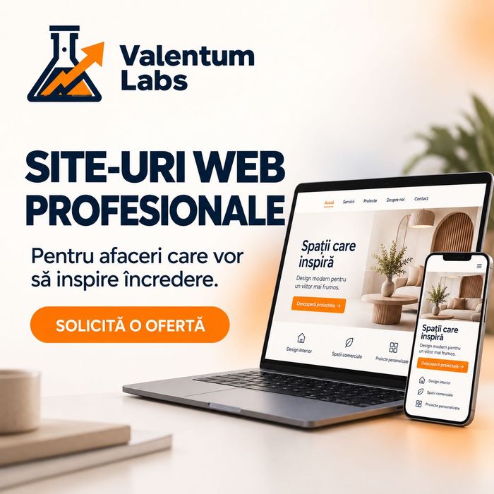 Site-uri web profesionale pentru afacerea ta