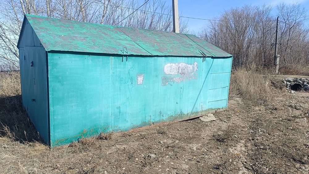 Металический гараж