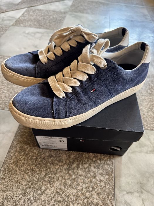 Tommy Hilfiger sneakers велурени кецове/маратонки 39.5 номер