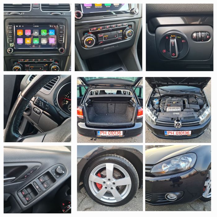 VW Golf 6 * 2010 * 1.4 Benzină - 140 CP * Euro5 * Navi , Klimă , Jante