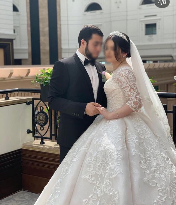 Свадебное  платье в цвете Ivory Light