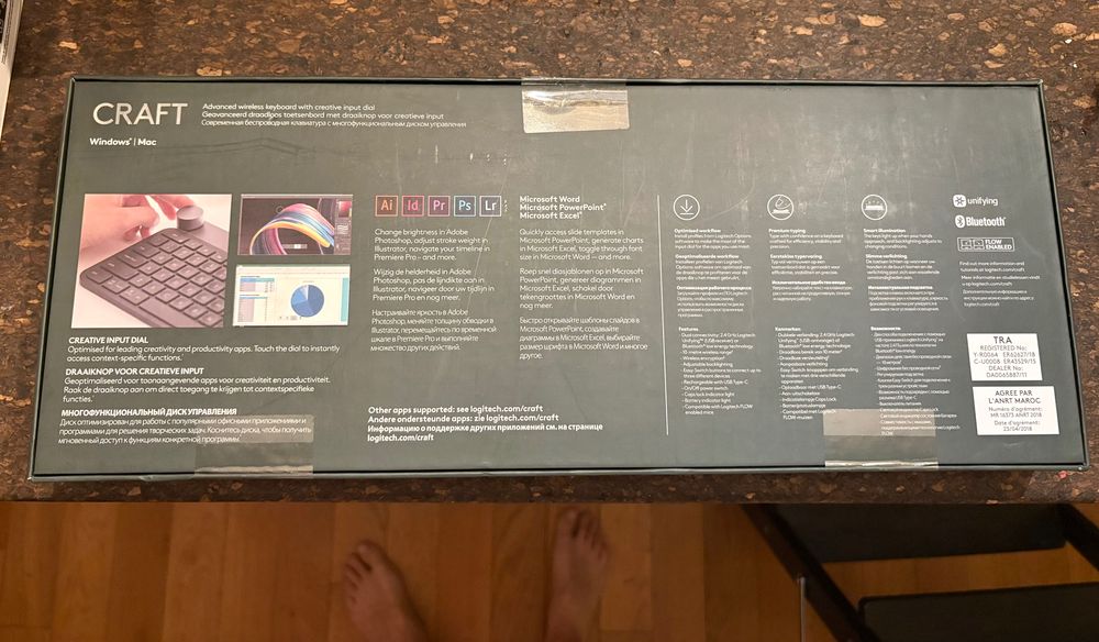 Клавиатура Logitech Craft - ЧИСТО НОВА