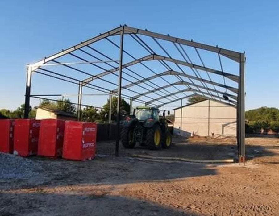 Vând hala pe structura metalica asigurăm montaj și transport