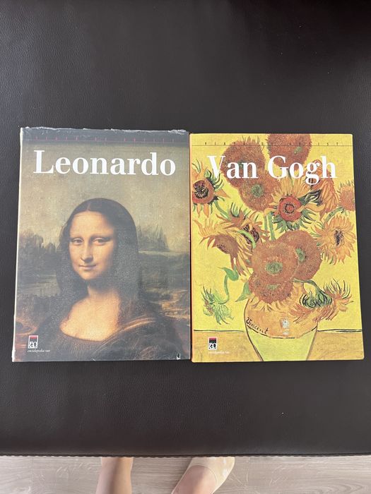 Pachet carti Leonardo si Van Gogh