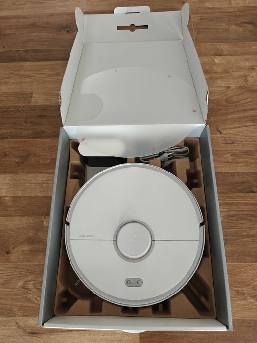 Roborock Cleaner S5 MAX, WiFi, 58W, Robot de aspirare si mop, Navigare LiDar, Alb