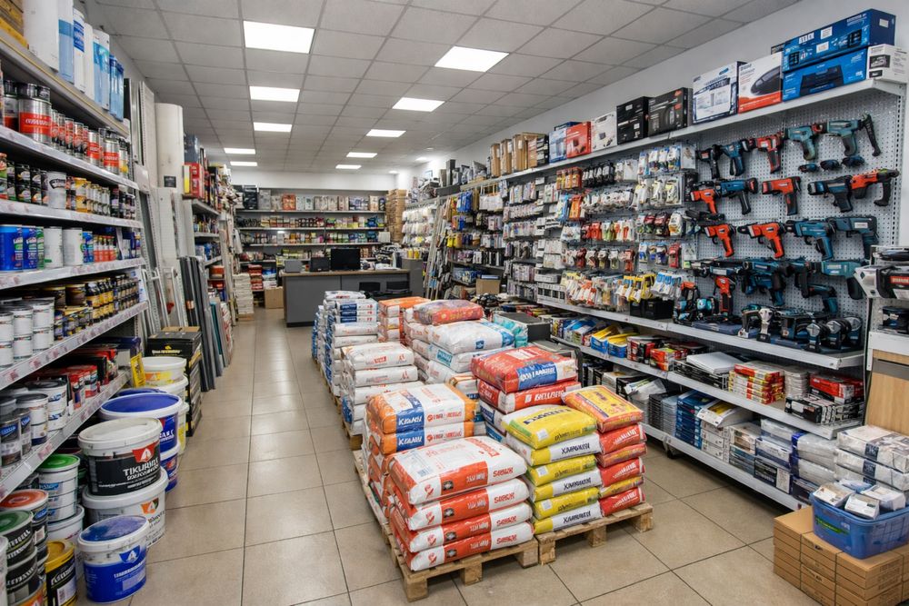 Продам строительный магазин с товаром и коммерческим помещением