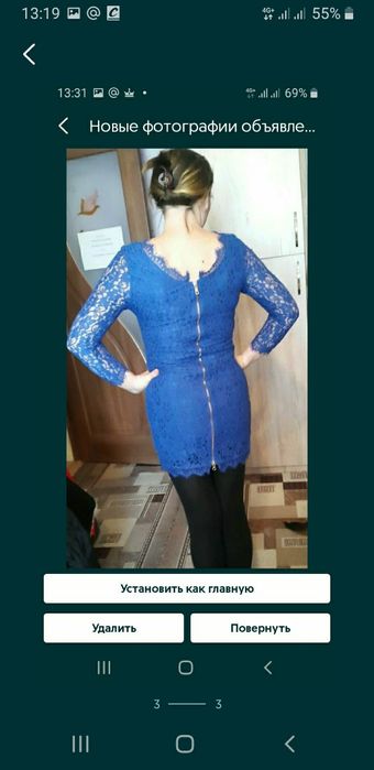 Платье вечернее новое