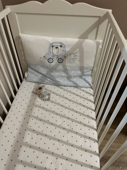 Детска кошара с матрак и обиколник