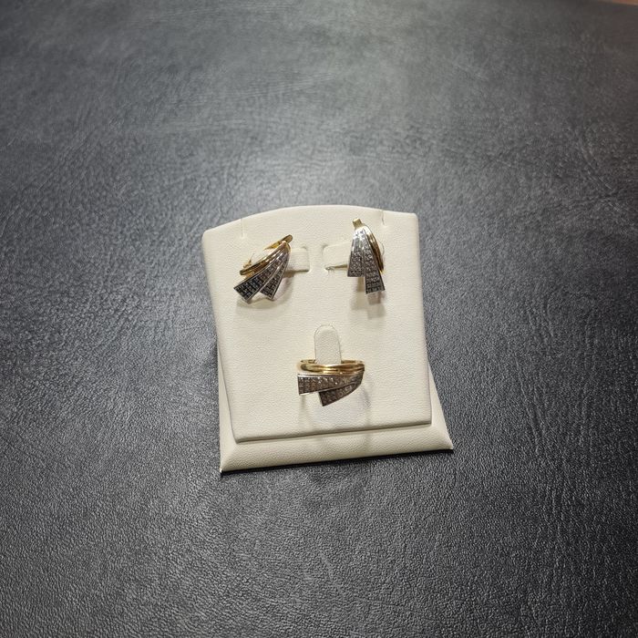 Комплект Золотой с Бриллиантами