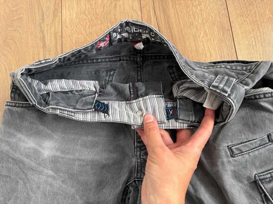 Engelbert Strauss 46 S barbati pantaloni scurti Denim Workwear