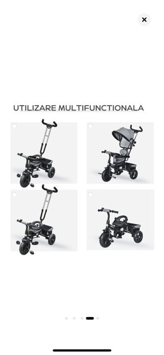 Tricicleta copii Homcom