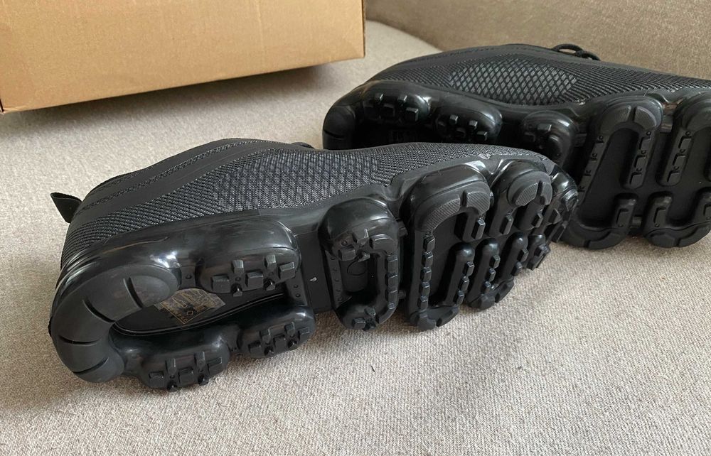 Pantofi sport barbati negri din material textil marimea 42
